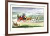 The Four in Hand-Henry Thomas Alken-Framed Art Print