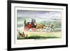 The Four in Hand-Henry Thomas Alken-Framed Art Print