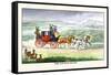 The Four in Hand-Henry Thomas Alken-Framed Stretched Canvas