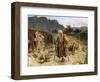 The four lepers looting the camp of the Syrians - Bible-William Brassey Hole-Framed Giclee Print