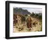 The four lepers looting the camp of the Syrians - Bible-William Brassey Hole-Framed Giclee Print