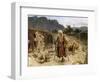 The four lepers looting the camp of the Syrians - Bible-William Brassey Hole-Framed Giclee Print