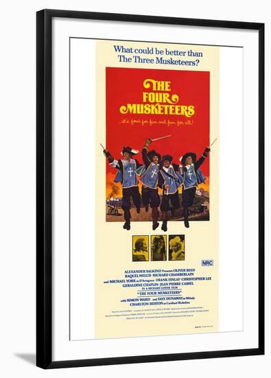 The Four Musketeers-null-Framed Photo