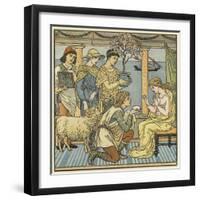 The Four Presents-Walter Crane-Framed Giclee Print