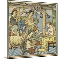 The Four Presents-Walter Crane-Mounted Giclee Print