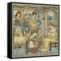 The Four Presents-Walter Crane-Framed Stretched Canvas