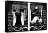 The Four Queens and Lancelot, 1893-1894-Aubrey Beardsley-Framed Stretched Canvas