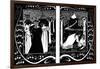 The Four Queens and Lancelot, 1893-1894-Aubrey Beardsley-Framed Giclee Print