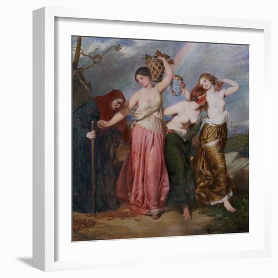 The Four Seasons, 1853-Frederick Richard Pickersgill-Framed Giclee Print