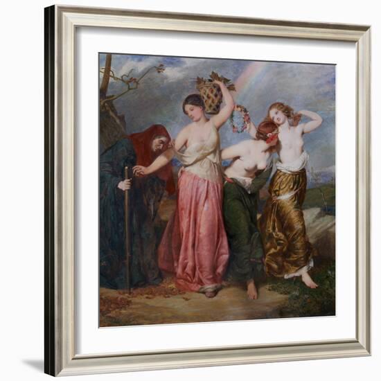 The Four Seasons, 1853-Frederick Richard Pickersgill-Framed Giclee Print