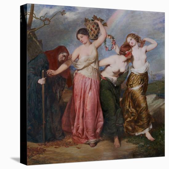 The Four Seasons, 1853-Frederick Richard Pickersgill-Stretched Canvas