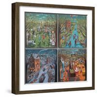 The Four Seasons, 2019-PJ Crook-Framed Giclee Print