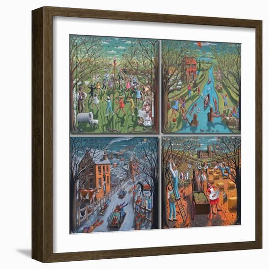 The Four Seasons, 2019-PJ Crook-Framed Giclee Print