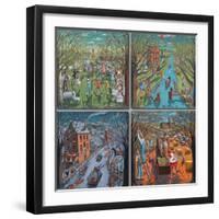 The Four Seasons, 2019-PJ Crook-Framed Giclee Print