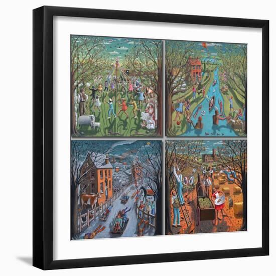 The Four Seasons, 2019-PJ Crook-Framed Giclee Print