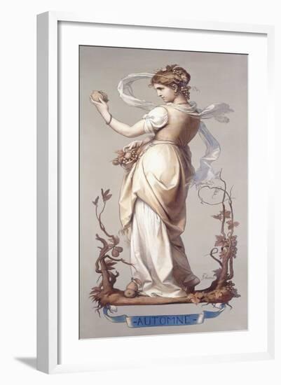 The Four Seasons - Autumn, 1873-74-Joseph Felon-Framed Giclee Print