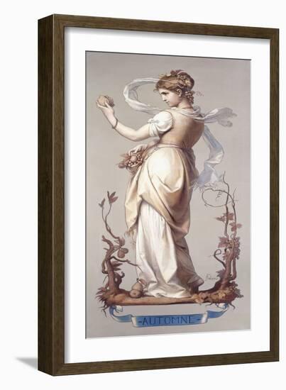 The Four Seasons - Autumn, 1873-74-Joseph Felon-Framed Giclee Print