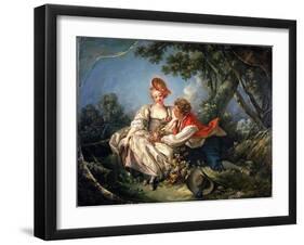 The Four Seasons: Autumn-Francois Boucher-Framed Giclee Print