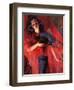 The Four Seasons in Red Autumn-Giacomo Balla-Framed Premium Giclee Print