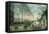 The Four Seasons: Spring-Sebastian Vrancx-Framed Stretched Canvas