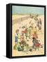 The Four Seasons - Summer-John Hassall-Framed Stretched Canvas