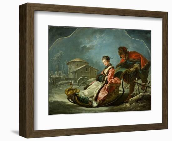 The Four Seasons: Winter, 1755-Francois Boucher-Framed Giclee Print