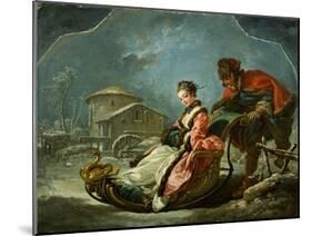 The Four Seasons: Winter, 1755-Francois Boucher-Mounted Giclee Print