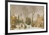 The Four Seasons: Winter-Sebastian Vrancx-Framed Giclee Print