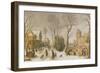 The Four Seasons: Winter-Sebastian Vrancx-Framed Giclee Print