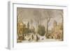 The Four Seasons: Winter-Sebastian Vrancx-Framed Giclee Print