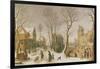 The Four Seasons: Winter-Sebastian Vrancx-Framed Giclee Print