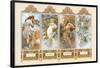 The Four Seasons-Alphonse Mucha-Framed Poster