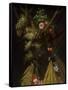 The Four Seasons-Giuseppe Arcimboldo-Framed Stretched Canvas