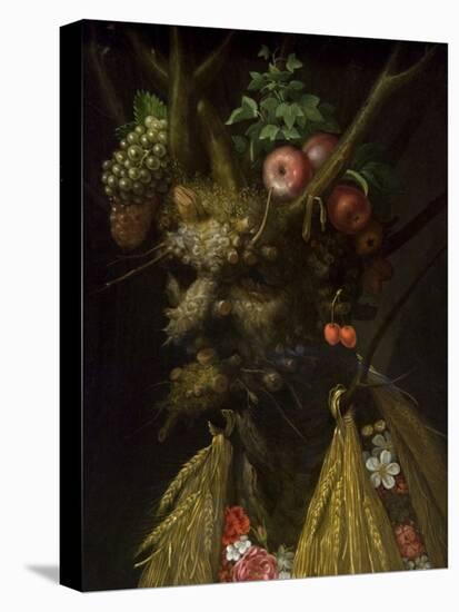 The Four Seasons-Giuseppe Arcimboldo-Stretched Canvas