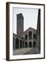 The Four-Sided Portico and Facade of the Basilica of Sant'Ambrogio-null-Framed Photographic Print