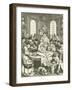 The Four Stages of Cruelty-William Hogarth-Framed Giclee Print