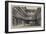 The Four Swans Inn, Bishopsgate Street, Sketched During the Recent Demolition-Henry William Brewer-Framed Giclee Print