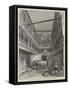 The Four Swans Inn-Yard, Bishopsgate-Street Within-John Wykeham Archer-Framed Stretched Canvas
