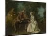 The Four Times of Day: Afternoon, C. 1740-Nicolas Lancret-Mounted Premium Giclee Print