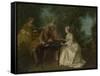 The Four Times of Day: Afternoon, C. 1740-Nicolas Lancret-Framed Stretched Canvas