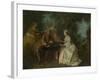 The Four Times of Day: Afternoon, C. 1740-Nicolas Lancret-Framed Giclee Print