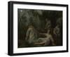 The Four Times of Day: Evening, C. 1740-Nicolas Lancret-Framed Giclee Print