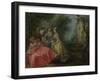 The Four Times of Day: Midday, C. 1740-Nicolas Lancret-Framed Giclee Print