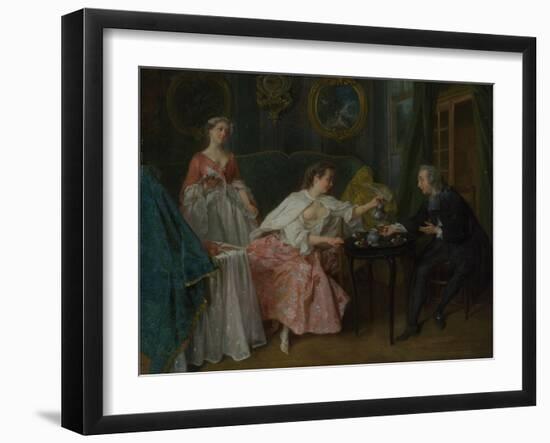 The Four Times of Day: Morning, C. 1740-Nicolas Lancret-Framed Giclee Print