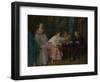 The Four Times of Day: Morning, C. 1740-Nicolas Lancret-Framed Giclee Print