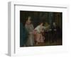 The Four Times of Day: Morning, C. 1740-Nicolas Lancret-Framed Giclee Print