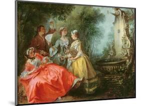 The Four Times of the Day: Midday, C.1739-41-Nicolas Lancret-Mounted Giclee Print