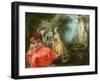 The Four Times of the Day: Midday, C.1739-41-Nicolas Lancret-Framed Giclee Print