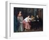 The Four Times of the Day: Morning, 1739-Nicolas Lancret-Framed Giclee Print