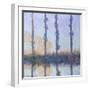 The Four Trees, 1891-Claude Monet-Framed Giclee Print